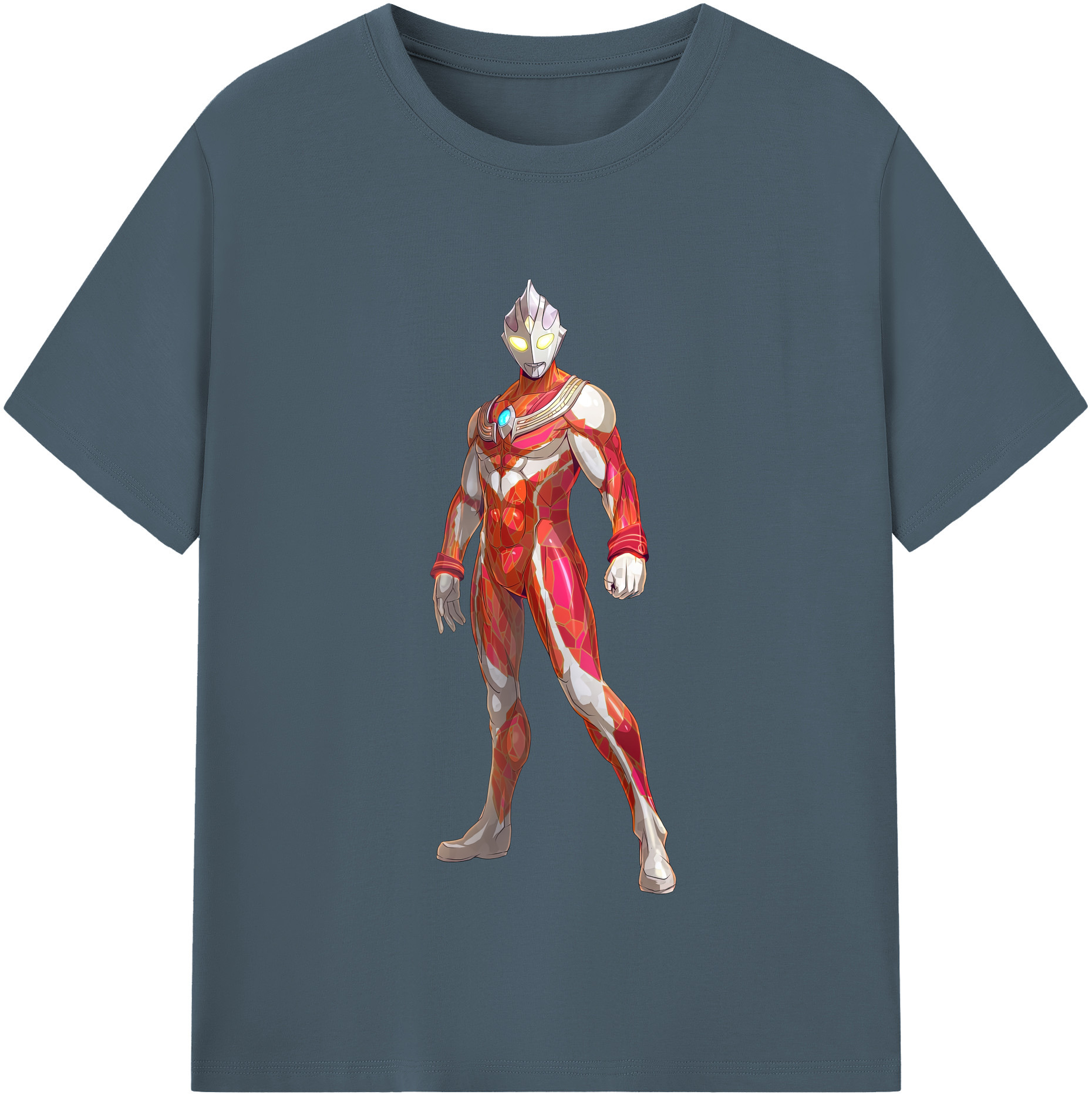 （画像用） ウルトラマン Ultraman 綿100％半袖Tシャツ（フロントプリント）